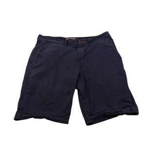 Superdry International Slim Shorts Mens Size 32 Casual Blue Chino Summer Active
